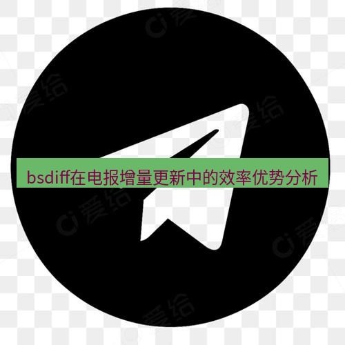 电报下载 bsdiff在电报增量更新中的效率优势分析