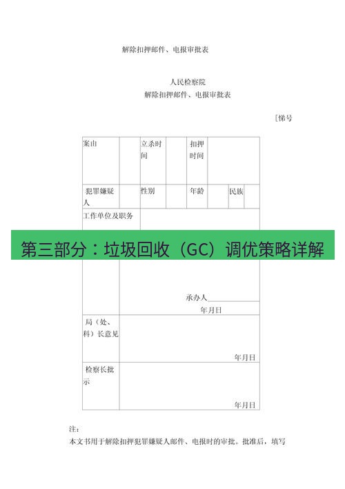 电报下载 第三部分：垃圾回收（GC）调优策略详解