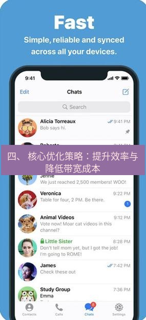 电报下载 四、 核心优化策略：提升效率与降低带宽成本