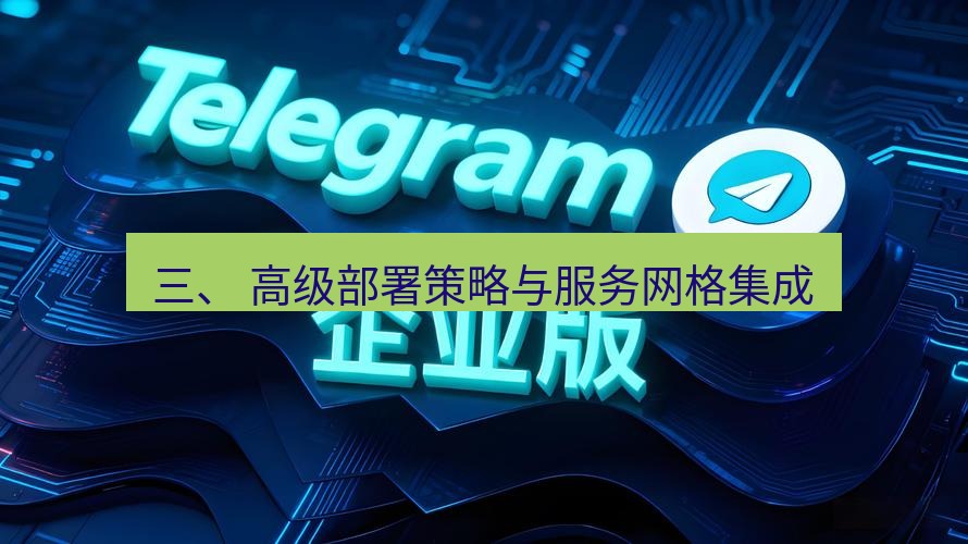 电报下载 三、 高级部署策略与服务网格集成