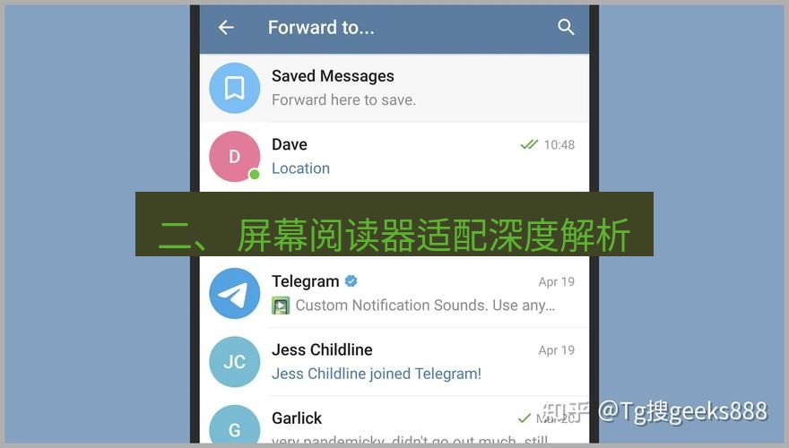 电报下载 二、 屏幕阅读器适配深度解析