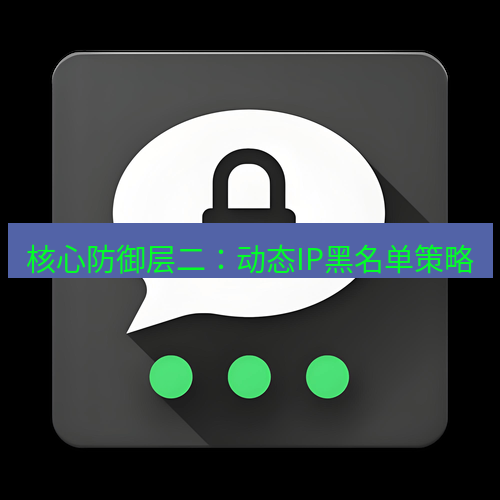 电报下载 核心防御层二：动态IP黑名单策略