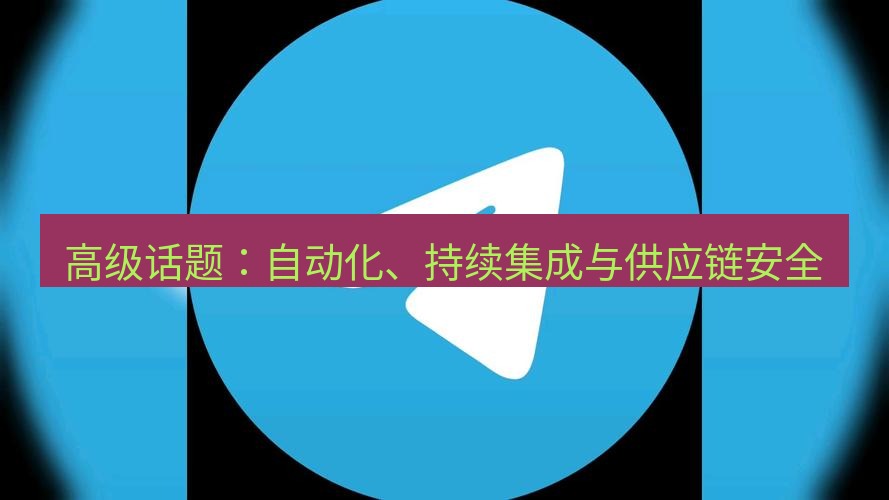 电报下载 高级话题：自动化、持续集成与供应链安全