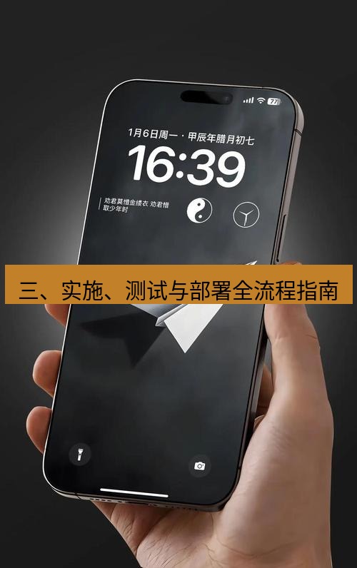 电报下载 三、实施、测试与部署全流程指南