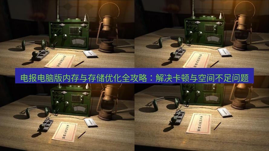 电报下载 电报电脑版内存与存储优化全攻略:解决卡顿与空间不足问题