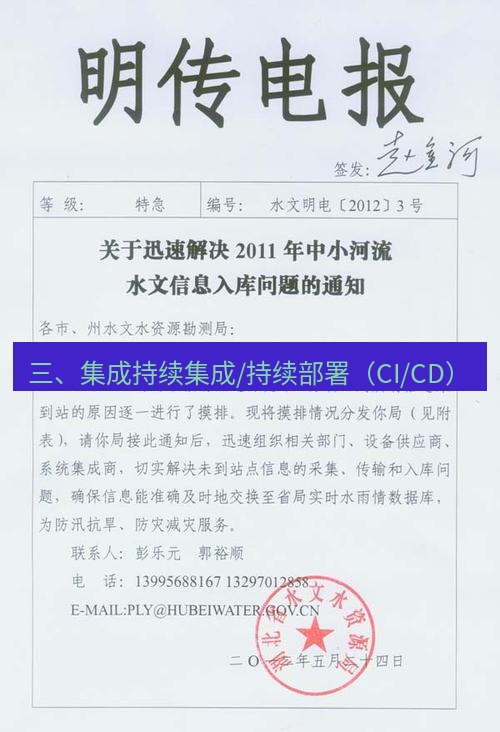 电报下载 三、集成持续集成/持续部署(CI/CD)