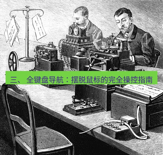 电报下载 三、 全键盘导航：摆脱鼠标的完全操控指南