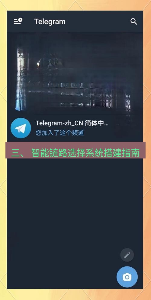 电报下载 三、 智能链路选择系统搭建指南