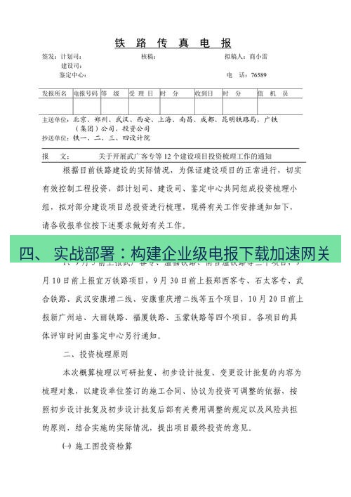 电报下载 四、 实战部署:构建企业级电报下载加速网关
