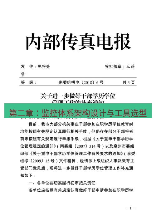 电报下载 第二章:监控体系架构设计与工具选型