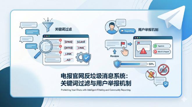 电报反垃圾消息系统  